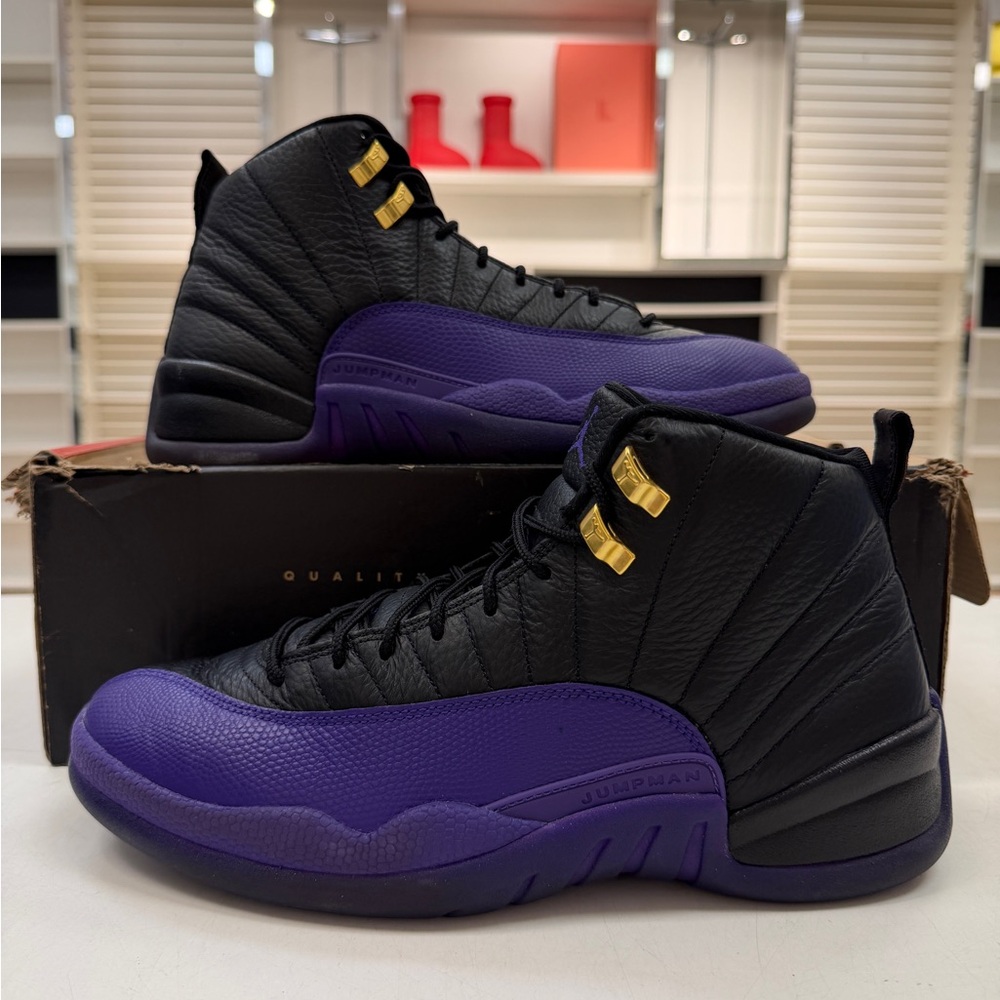 Air Jordan 12 Retro 'Field Purple' - LIGHTLY WORN WITH NO BOX